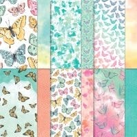 Butterfly Bijou 6" X 6" (15.2 X 15.2 Cm) Designer Series Paper Butterfly Bijou 6" X 6" (15.2 X 15.2 Cm) Designer Series Paper